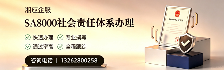 六安SA8000社会责任体系认证服务