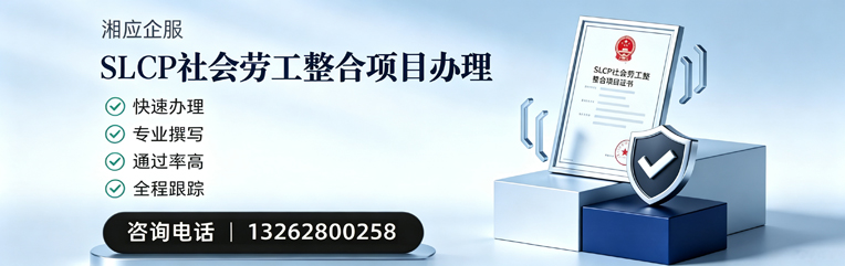 六安SLCP社会劳工整合项目申报服务