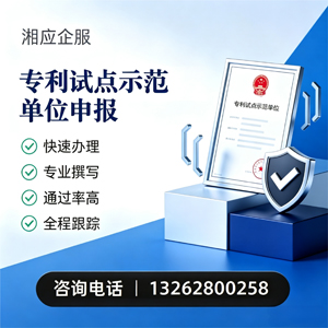 六安专利试点示范单位申报服务