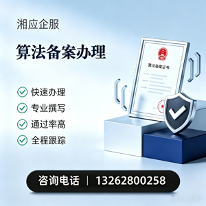 六安算法备案申报服务